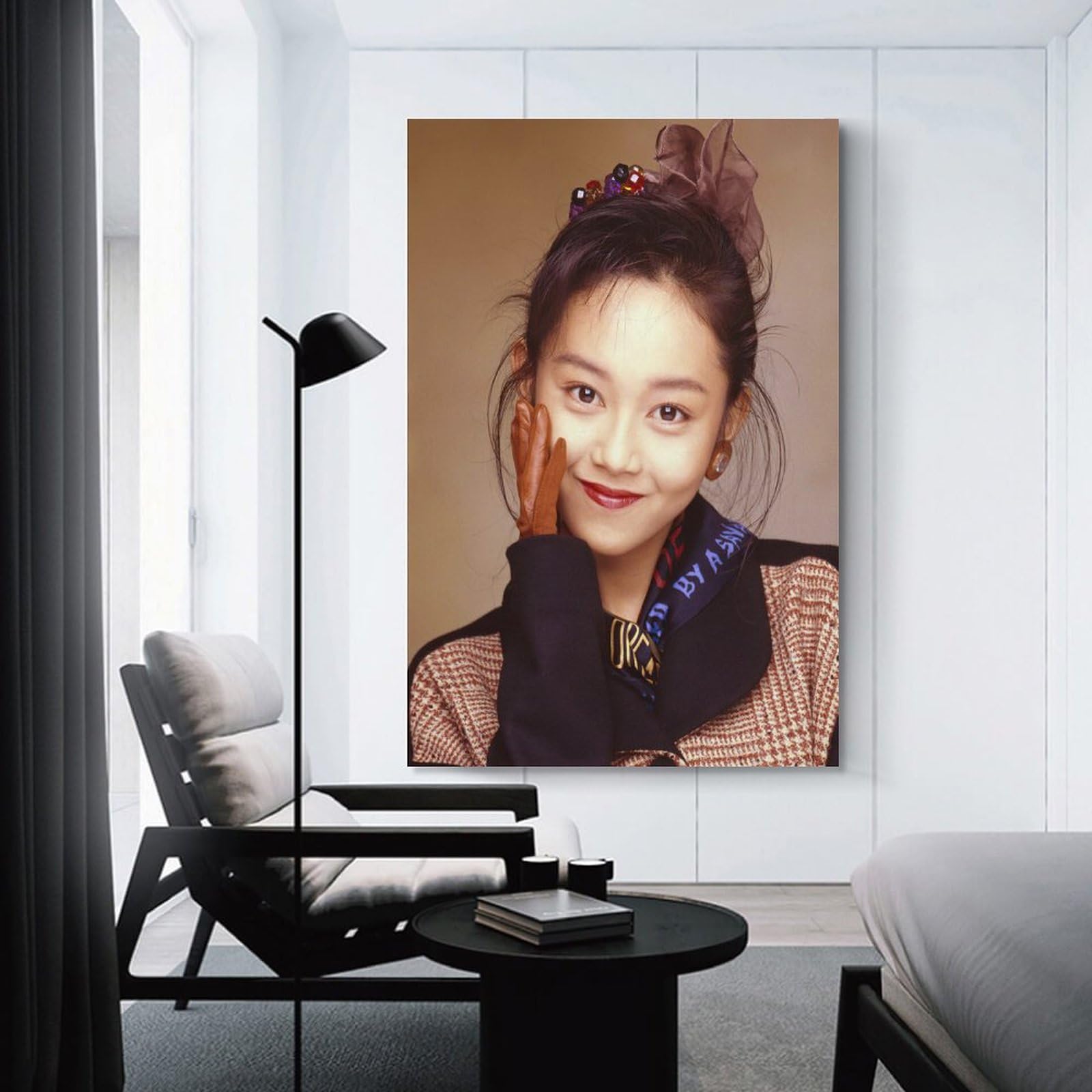 Amazon.co.jp: 浅香唯 歌手 若い頃 レトロ ポスター ポスター 装飾 絵