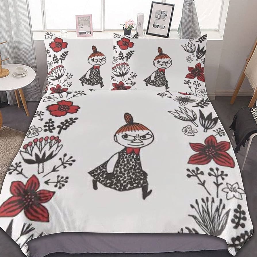 Amazon｜ムーミン 布団カバー 3点セット シングル 寝具カバーセット