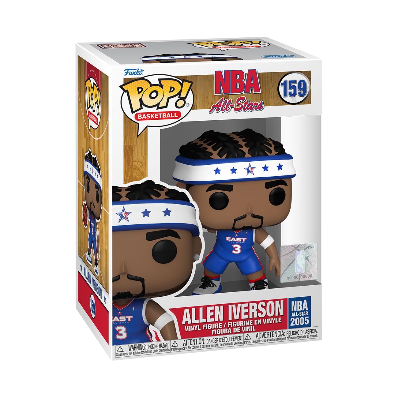 Amazon | Funko POP! NBA アレン・アイバーソン IN 2005 ALL STAR