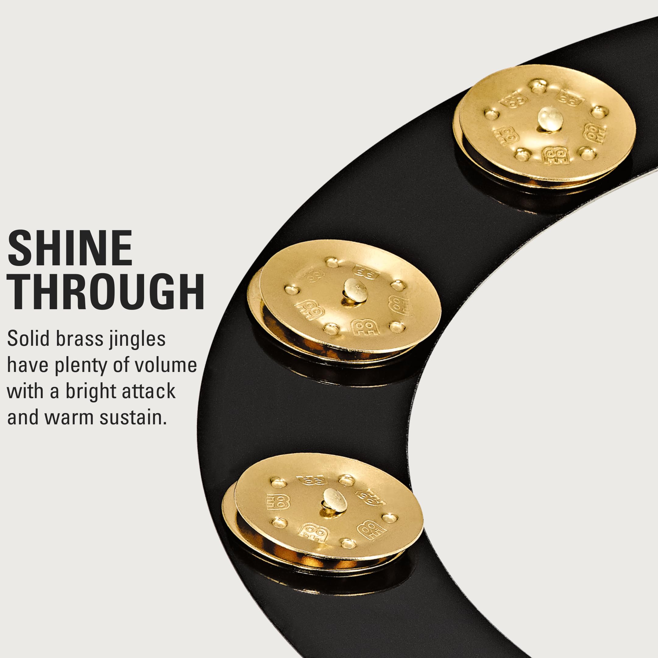 Amazon.co.jp: MEINL Cymbals マイネル スネアアドオンタンバリン