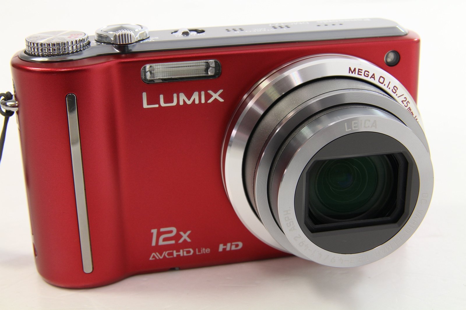Panasonic LUMIX DMC-TZ7 レッド デジカメ 動作確認済 Panasonic LUMIX