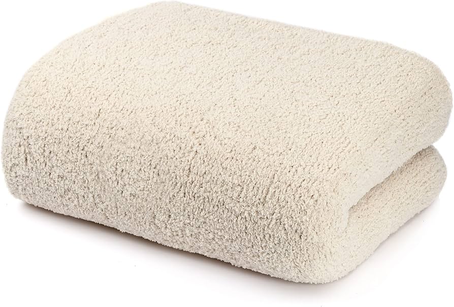 Amazon｜Kashwere Cloud ソフトスローブランケット ( 無地 サイズ 52