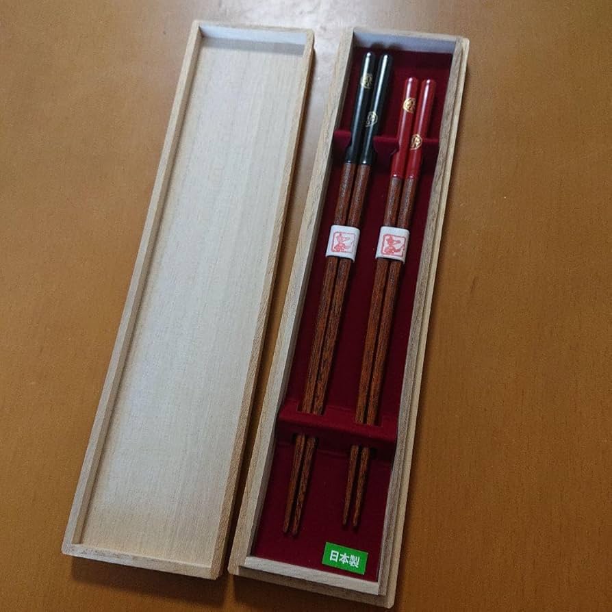 Amazon.co.jp: 中村勘三郎天丸夫婦セット(夫婦箸) : ホーム＆キッチン