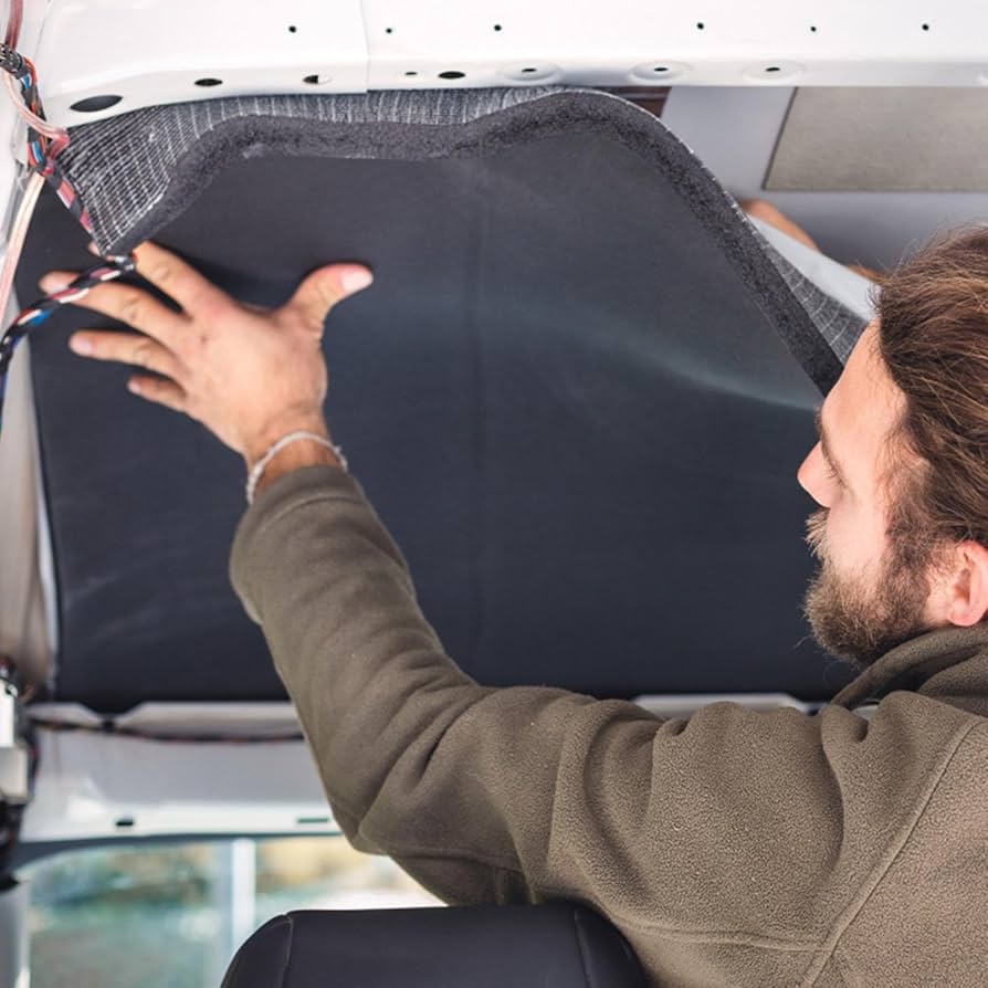 Amazon.co.jp: 車用断熱マット 吸音シート 断熱シート 車用防音マット