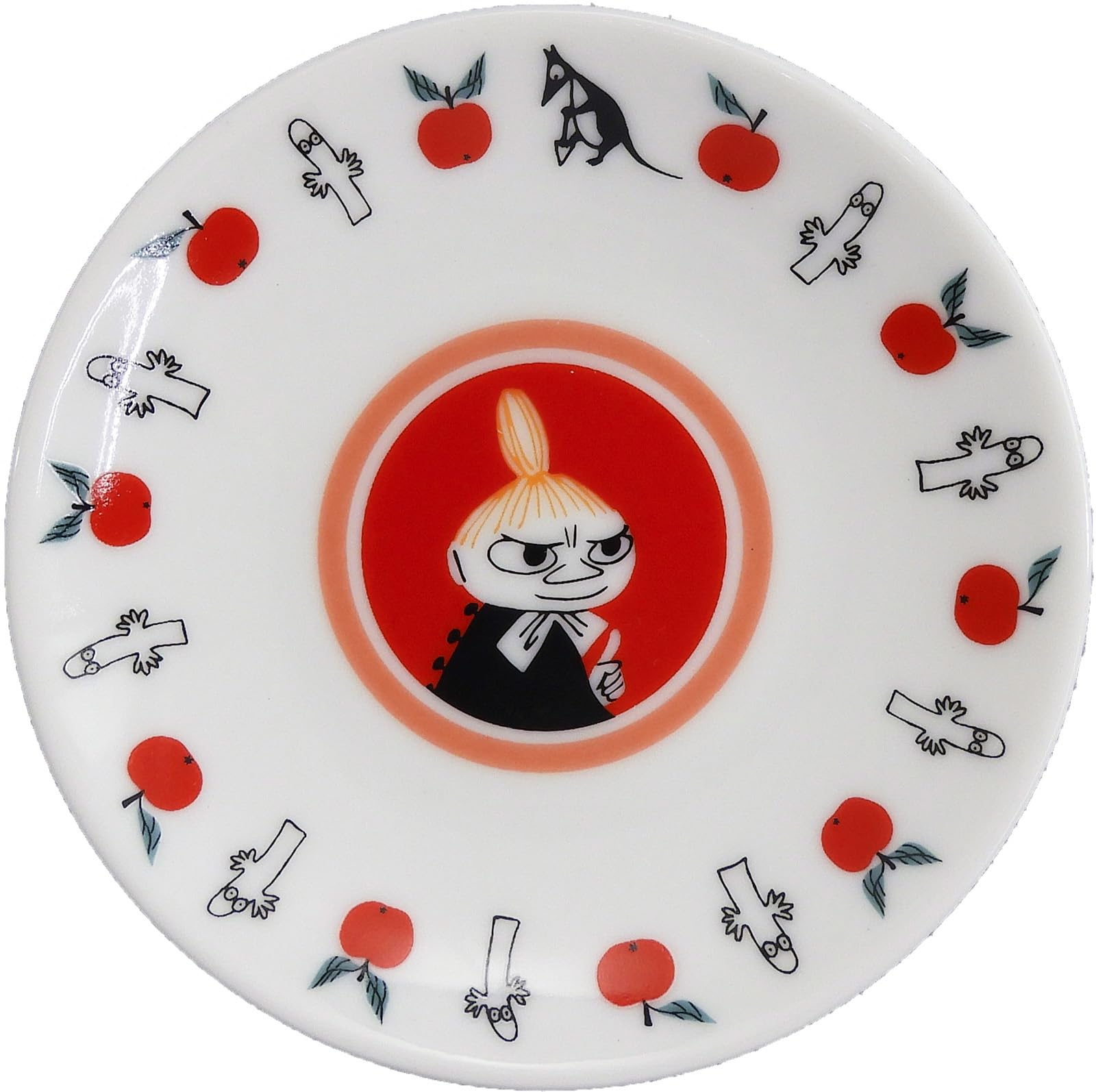 Amazon.co.jp: MOOMIN (ムーミン) 皿 2点セット 餃子皿 醤油皿 中華