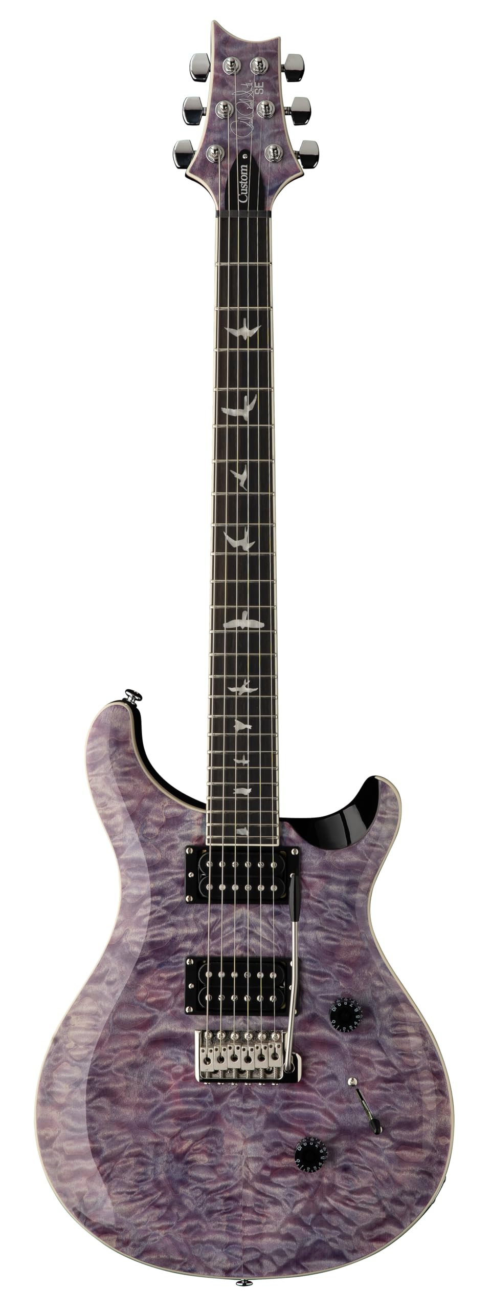 PRS SE Custom 24 Quilt Violet - PRS E-Gitarre : Amazon.de
