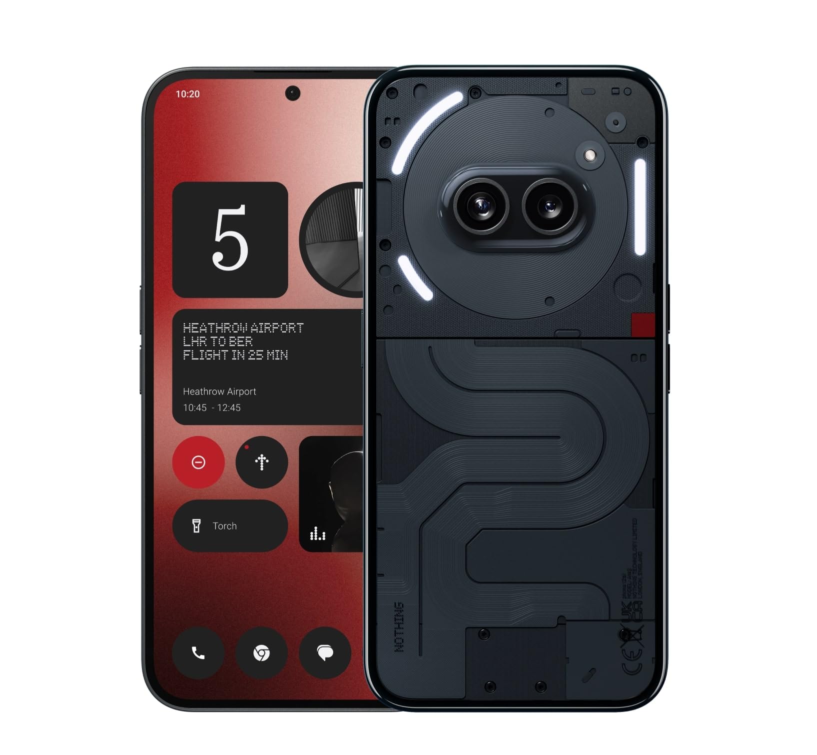 Amazon | Nothing Phone (2a) 8+128G Black スマートフォン本体 【日本