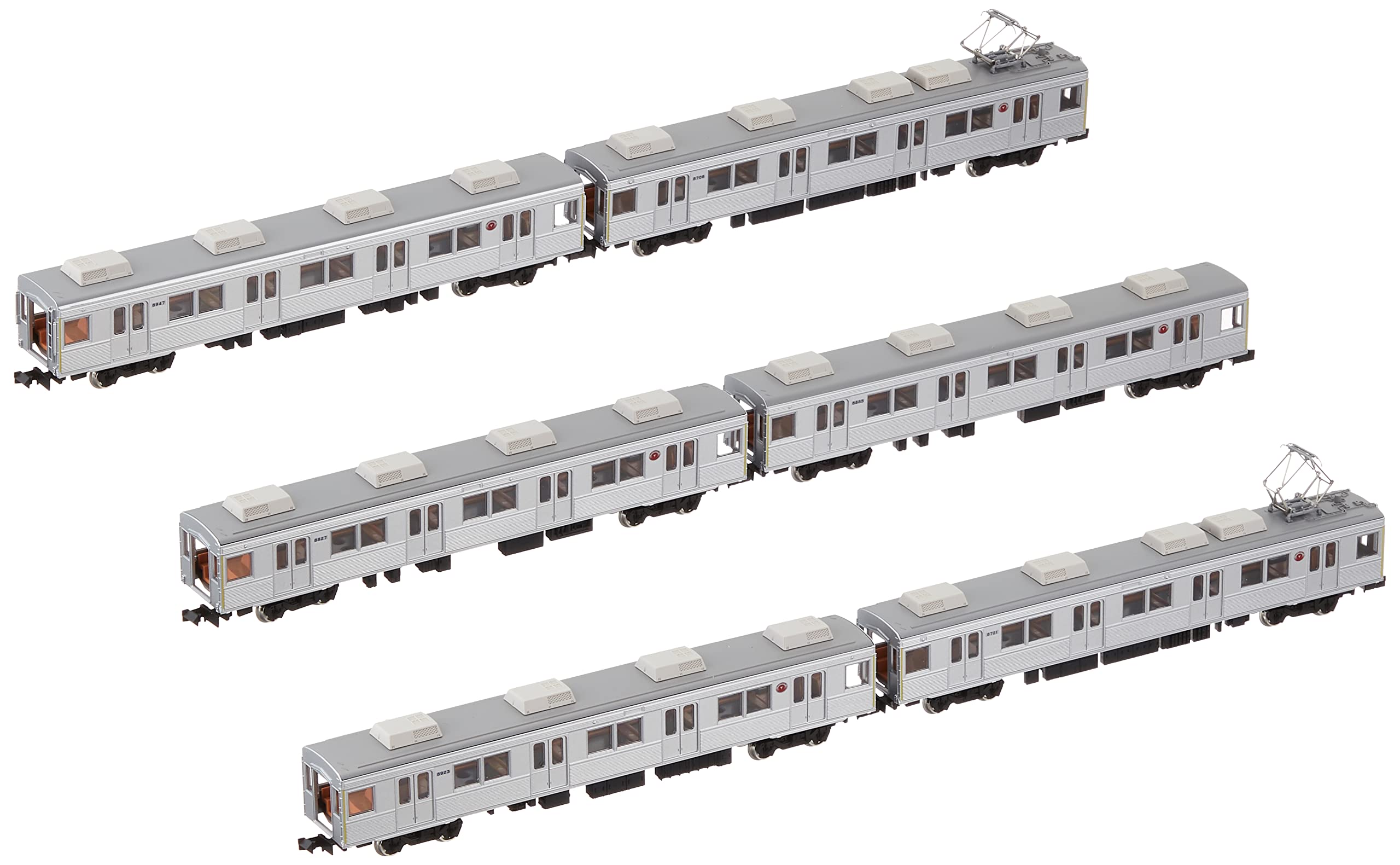 Amazon | グリーンマックス Nゲージ 東急電鉄8500系 8606編成 ・ 黄色