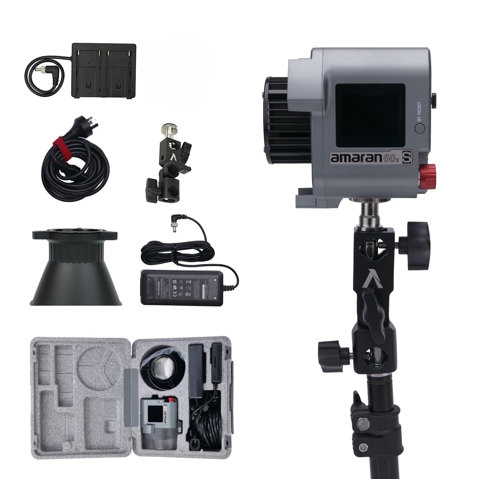 Amazon | 「Aputure」Aputure Amaran 60xs 60x S 65W COB 二色 LED