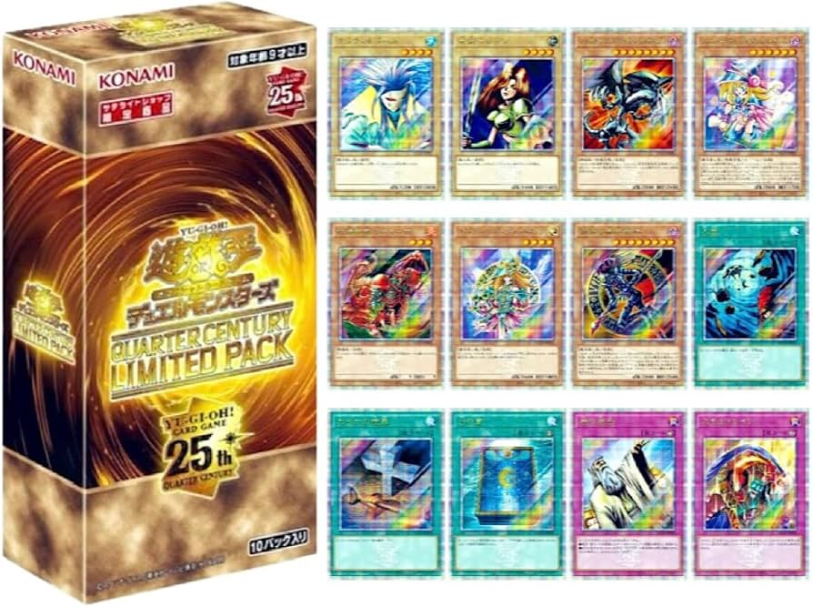 12BOX QUARTER CENTURY LIMITED PACK 遊戯王 遊戯王 QUARTER CENTURY