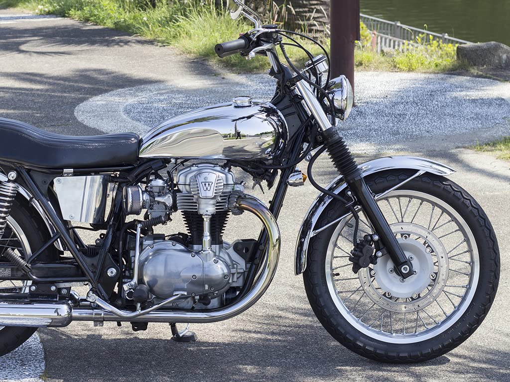 Amazon | MOTOR ROCK W650/400用 ボンネビルタンクキット クローム MR