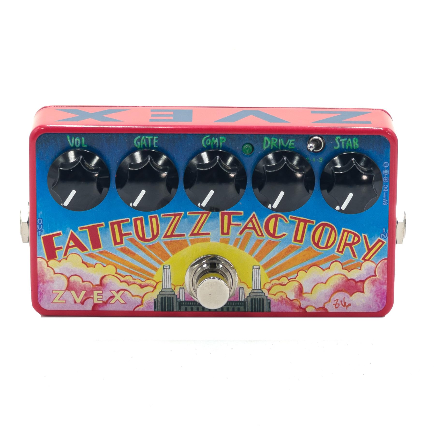 Amazon.com: ZVEX Effects Fat Fuzz Factory Germanium Fuzz Guitar