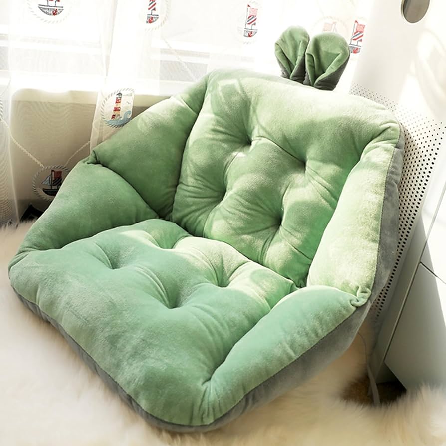 Amazon｜怠け者のソファー 畳 座椅子 一人用 緑色 52×52cm 洗える