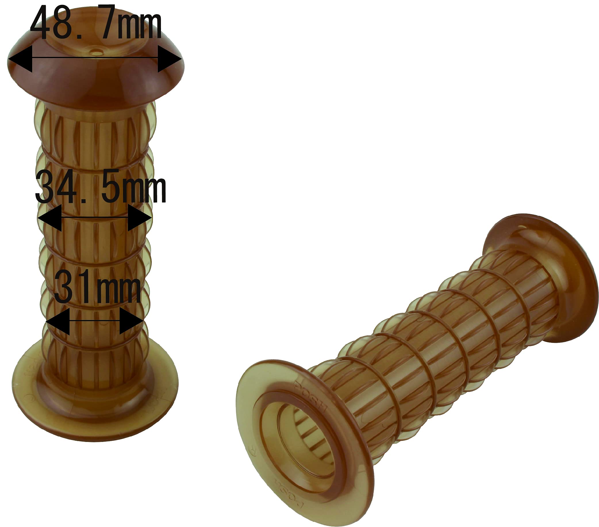 フジグリップ 2本セット Fuji 技徳ラバーグリップ ブランク2本セット