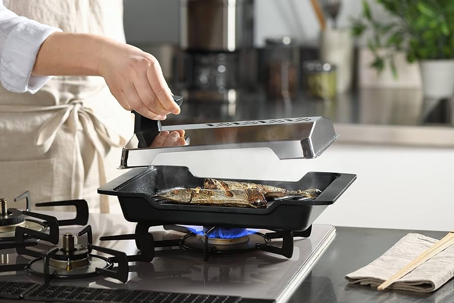 Amazon | オークス 大人の焼き魚 炭グリル OTS8010 | オークス(Aux