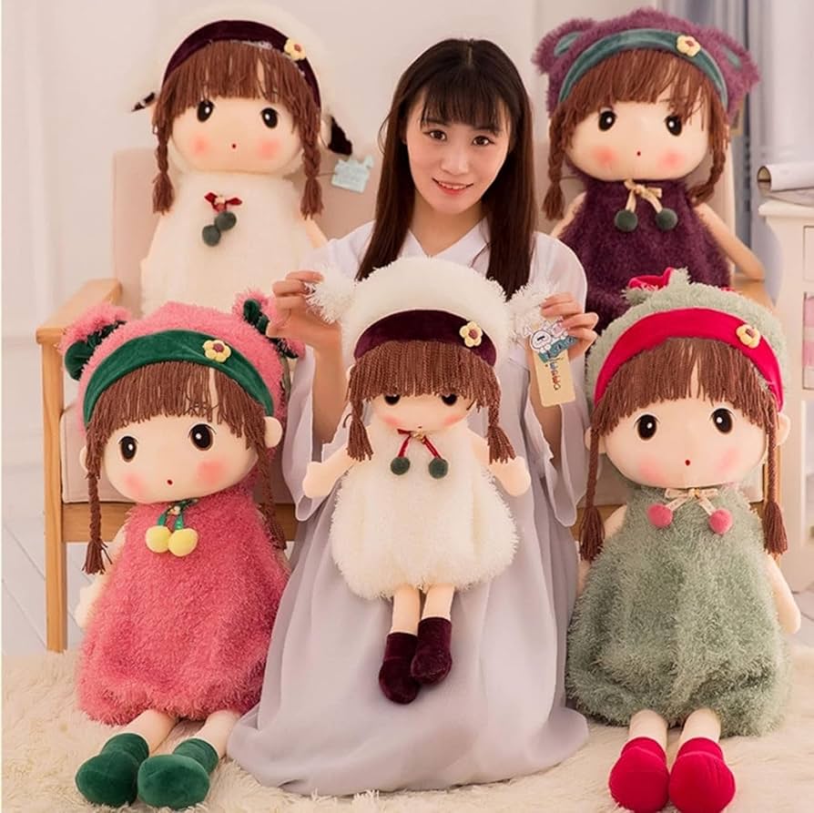 Amazon.co.jp: 超可愛い 女の子 人形 姫系 ぬいぐるみ 大きい 子供