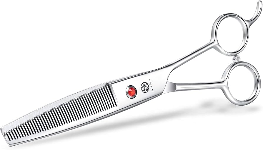 Amazon | Purple Dragon ペット用はさみ すきバサミ セルフカット