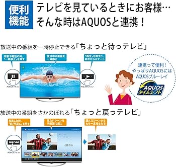 Amazon | シャープ AQUOS ブルーレイレコーダー 1TB 3チューナー BD