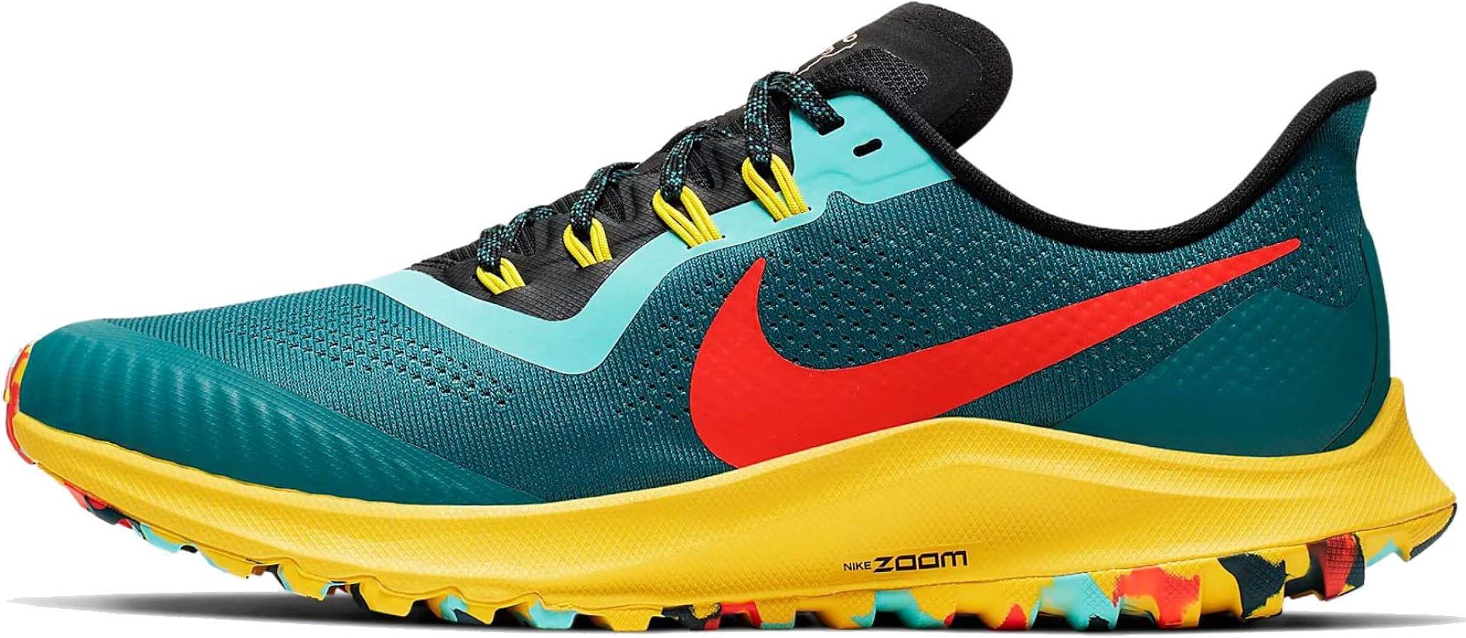 Nike - Air Zoom Pegasus 36 Trail - AR5677301 - Color: Green-Yellow