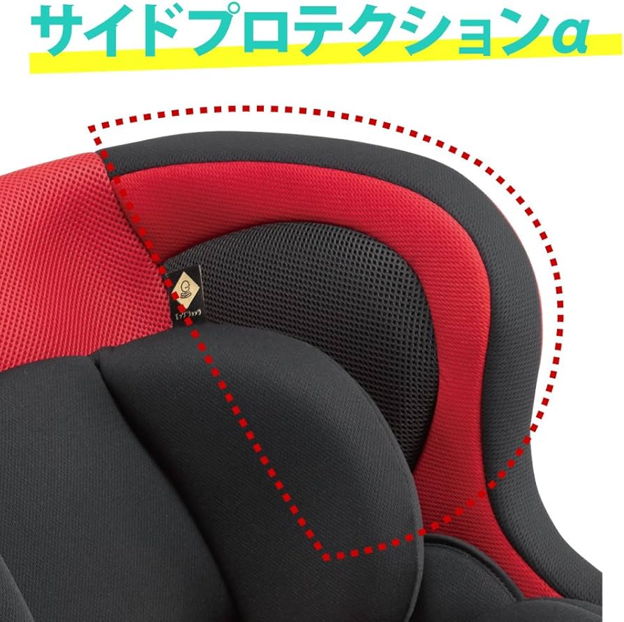 Amazon | コンビ シートベルト固定 チャイルドシート ウィゴー サイド