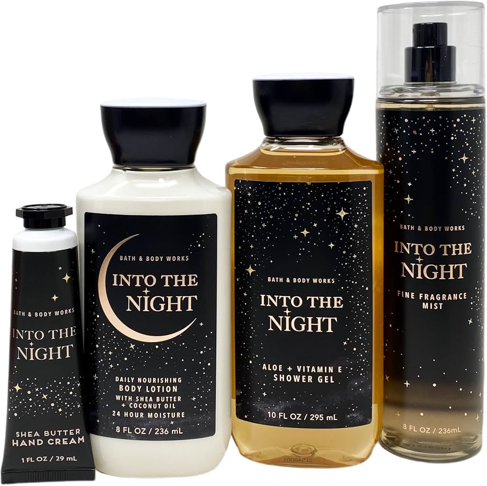 Amazon.com : Bath and Body Works INTO THE NIGHT Gift Bag Set