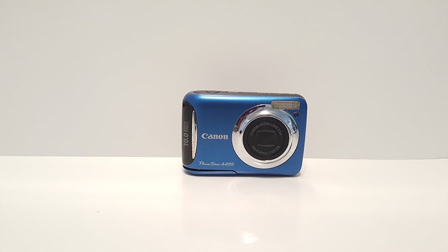 Amazon.com : Canon PowerShot A495 10.0 MP Digital Camera with 3.3x