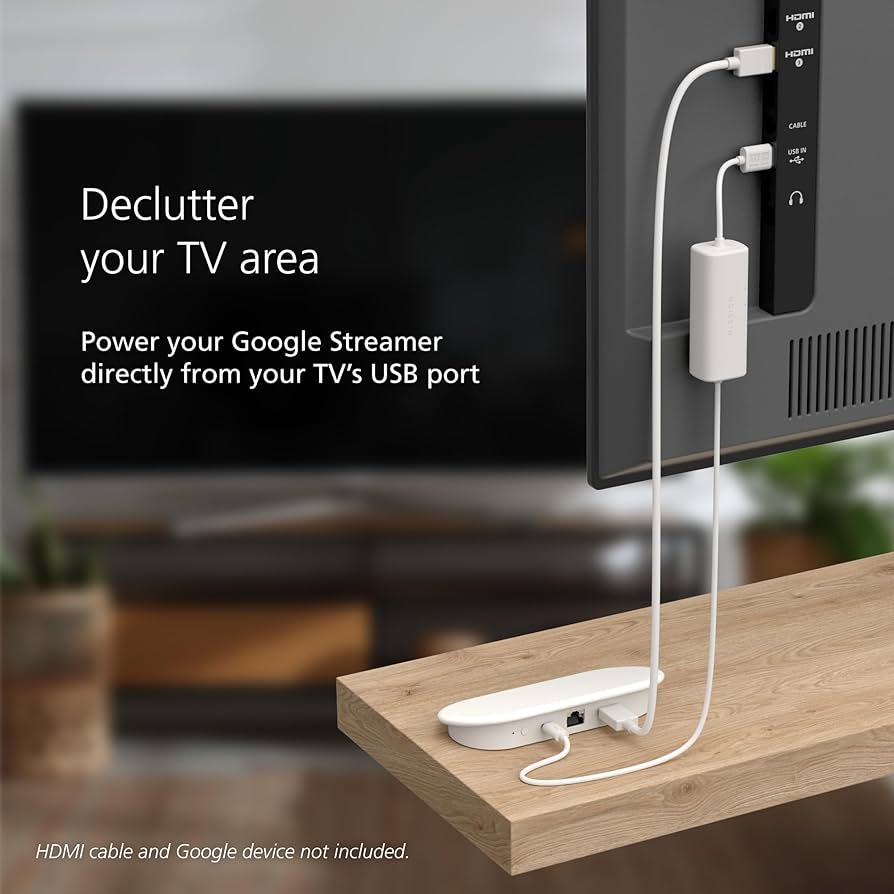 Amazon.co.jp: Mission USB 電源ケーブル Google TV用 (USBポートから