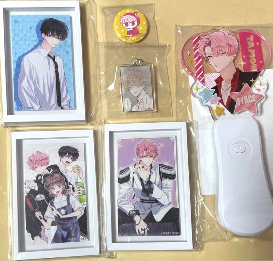 多聞くん今どっち！？ 漫福ガチャ アクリルキーホルダー 16種セット