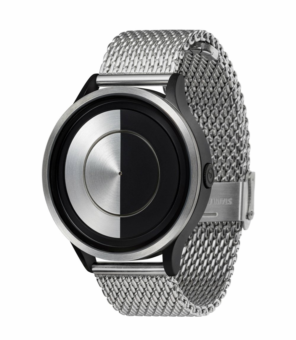 Amazon.co.jp: ZIIIRO ジーロ Lunar ドイツ ルナ 腕時計 (シルバー