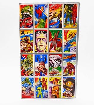 Amazon | 1960年代メンコ 面子シート 特撮 和洋怪獣＆怪人 東宝怪獣