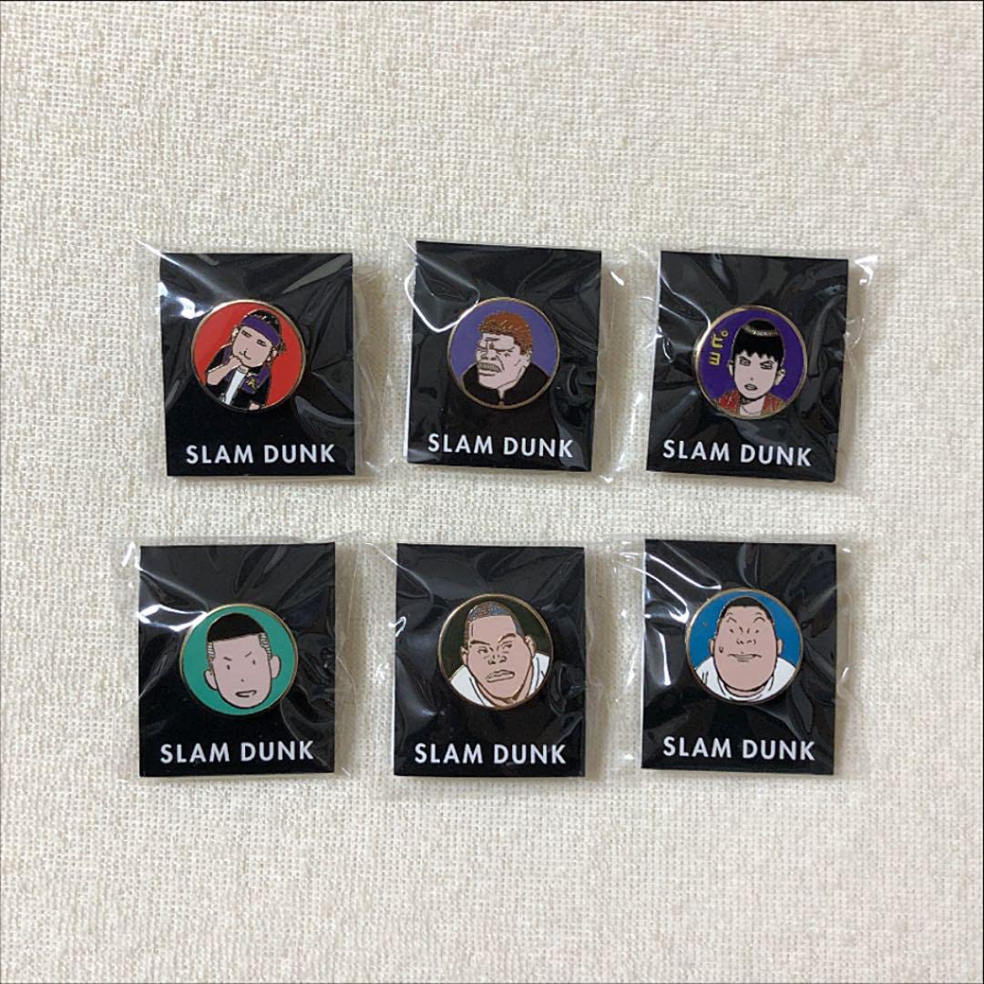 SLAM DUNK ピンバッジ 4個セット DP02-S スラムダンク ピンバッジ 4個