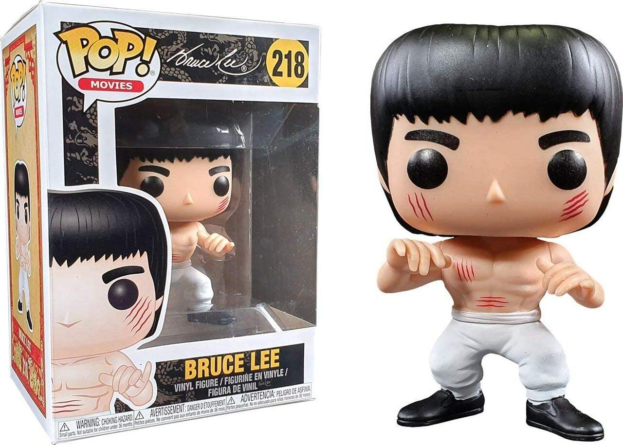 Funko Pop! Movies #218 Bruce Lee White Pants and Scars (Bait