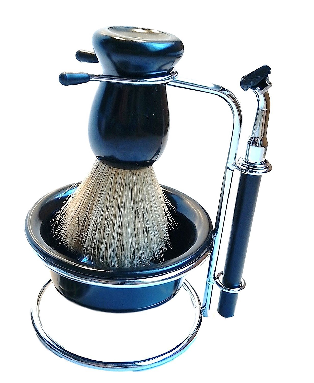 Amazon.co.jp: バーバー セット！ シェービング セット ブラシ