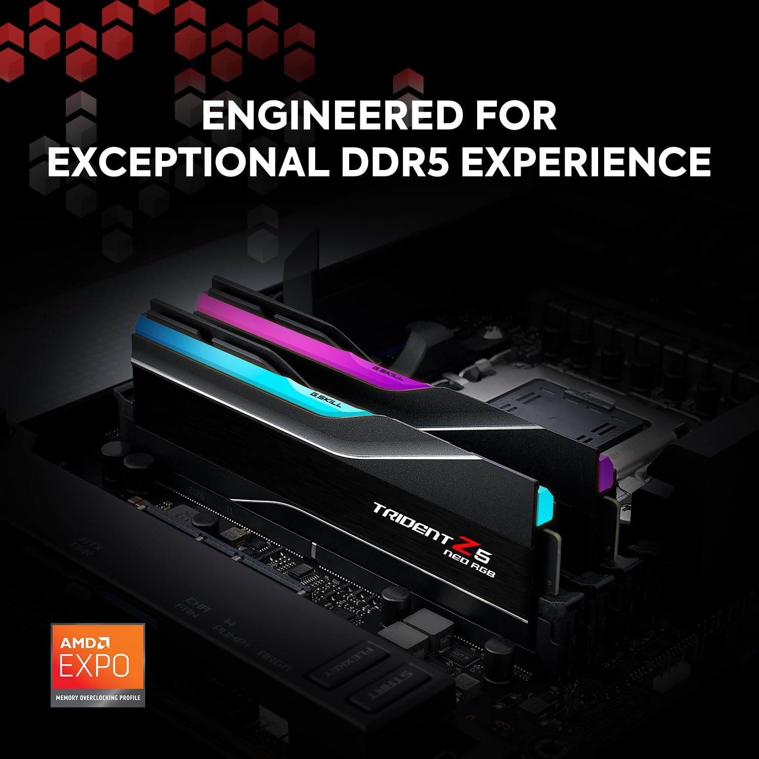 G.SKILL Trident Z5 Neo RGB Series DDR5 RAM (AMD Expo) 32GB (2x16GB