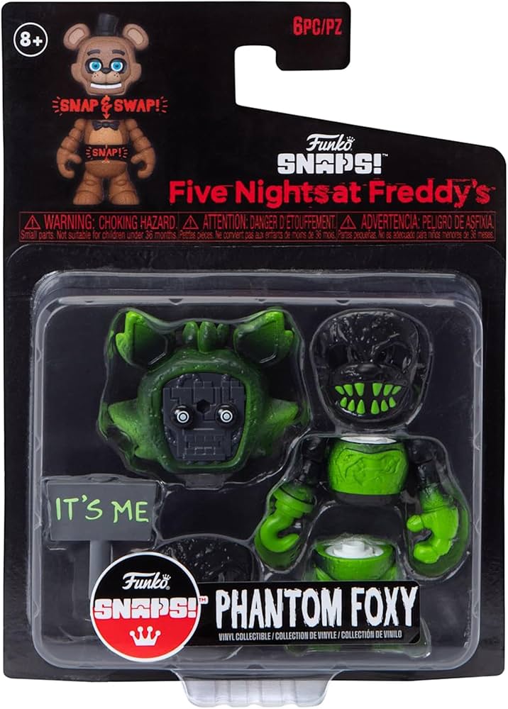 Amazon.com: Five Nights At Freddy's Funko Snaps! Phantom Foxy