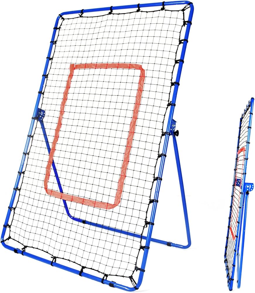 Amazon | DRM リバウンドネット 折畳式 野球リバウンドネット 投球
