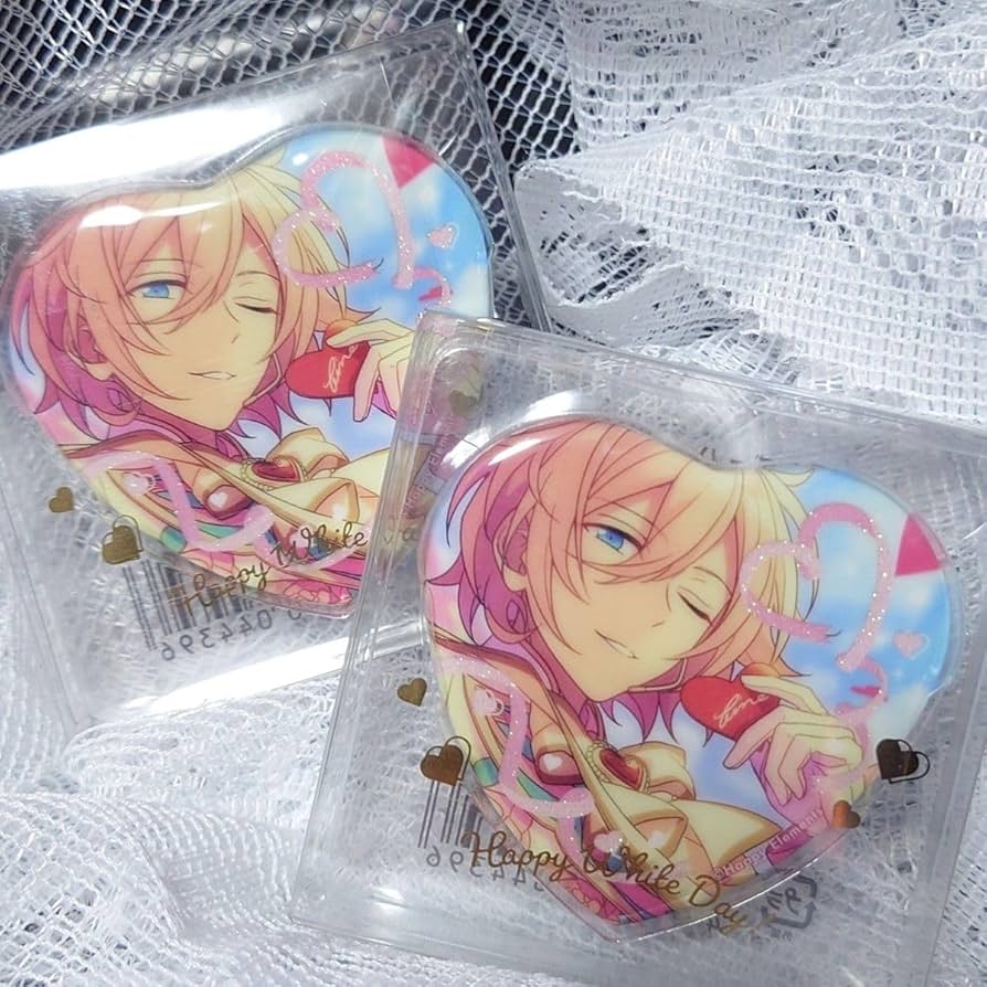 あんスタ 天祥院英智 英智 缶バッジ 1番カフェ ハート缶 ティー