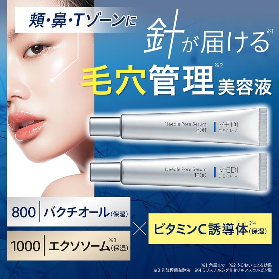 Amazon.co.jp: MEDIDERMA(メディダーマ) ニードルポアセラム800 (12g
