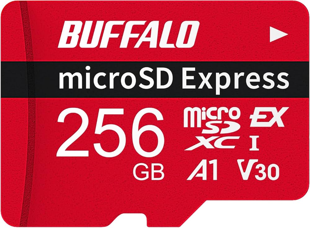 Amazon | バッファロー SD Express対応microSDカード 256GB