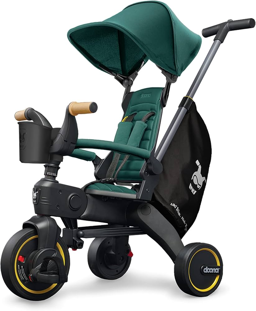 Amazon.com: Doona Liki Trike S5, Racing Green - 5-in-1 Compact