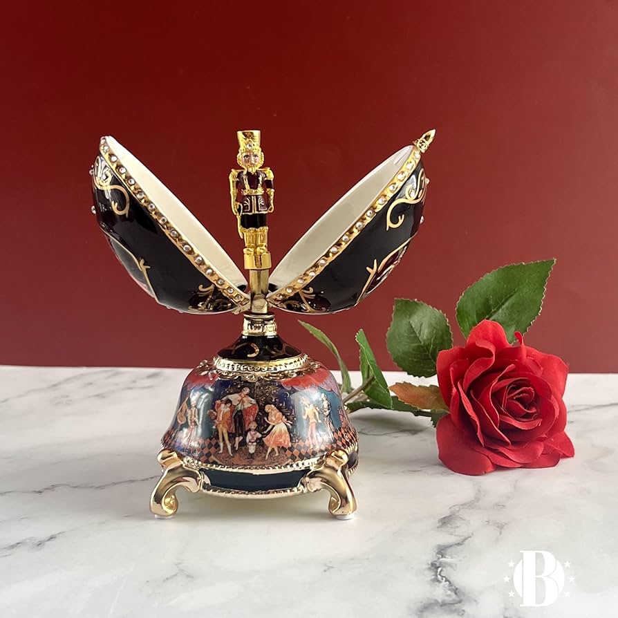 Amazon.com: The Bradford Exchange Nutcracker Ballet Musical Egg