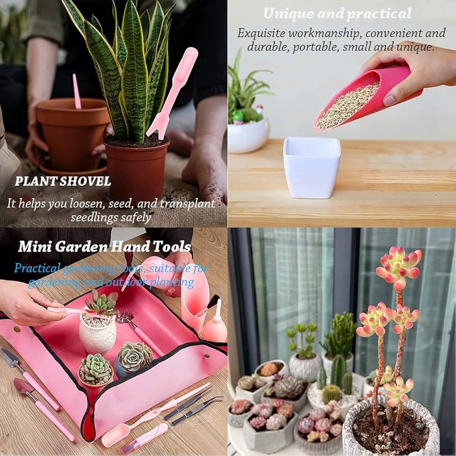 Amazon.com : AKOAK 4 Pcs Set Mini Garden Soil Spoon Plastic