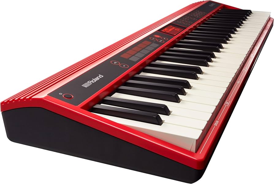 美品・動作確認済】Roland Go:Keys 61鍵 レッド ソフトケース Amazon