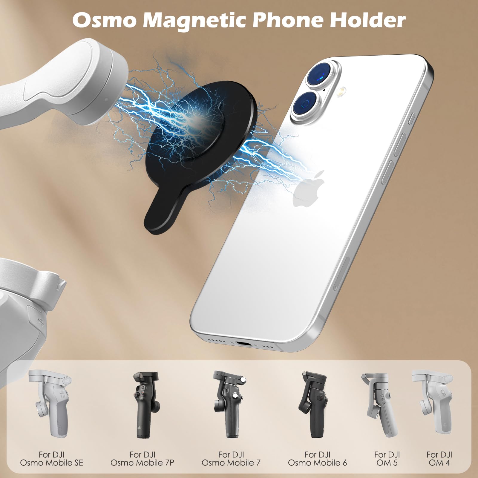 Amazon.com : ALAFLY for DJI Magnetic Adapter Phone Mount