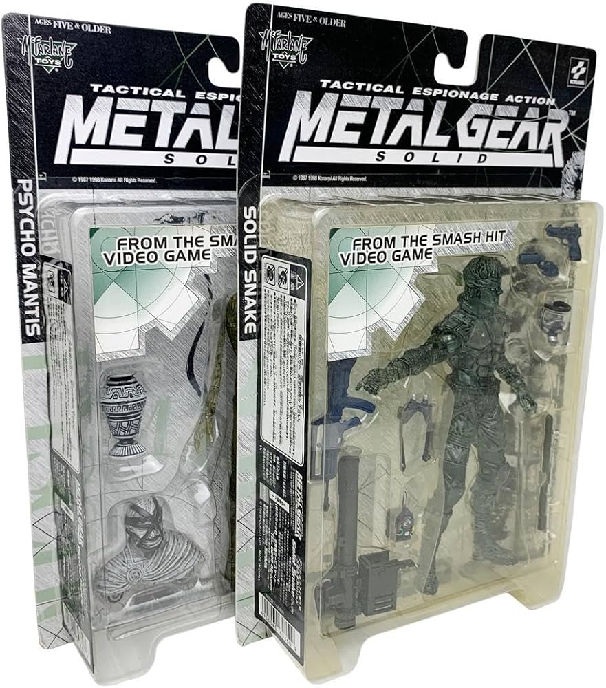 メタルギアソリッド スネーク ミリタリーフィギュア ガラスドーム付き