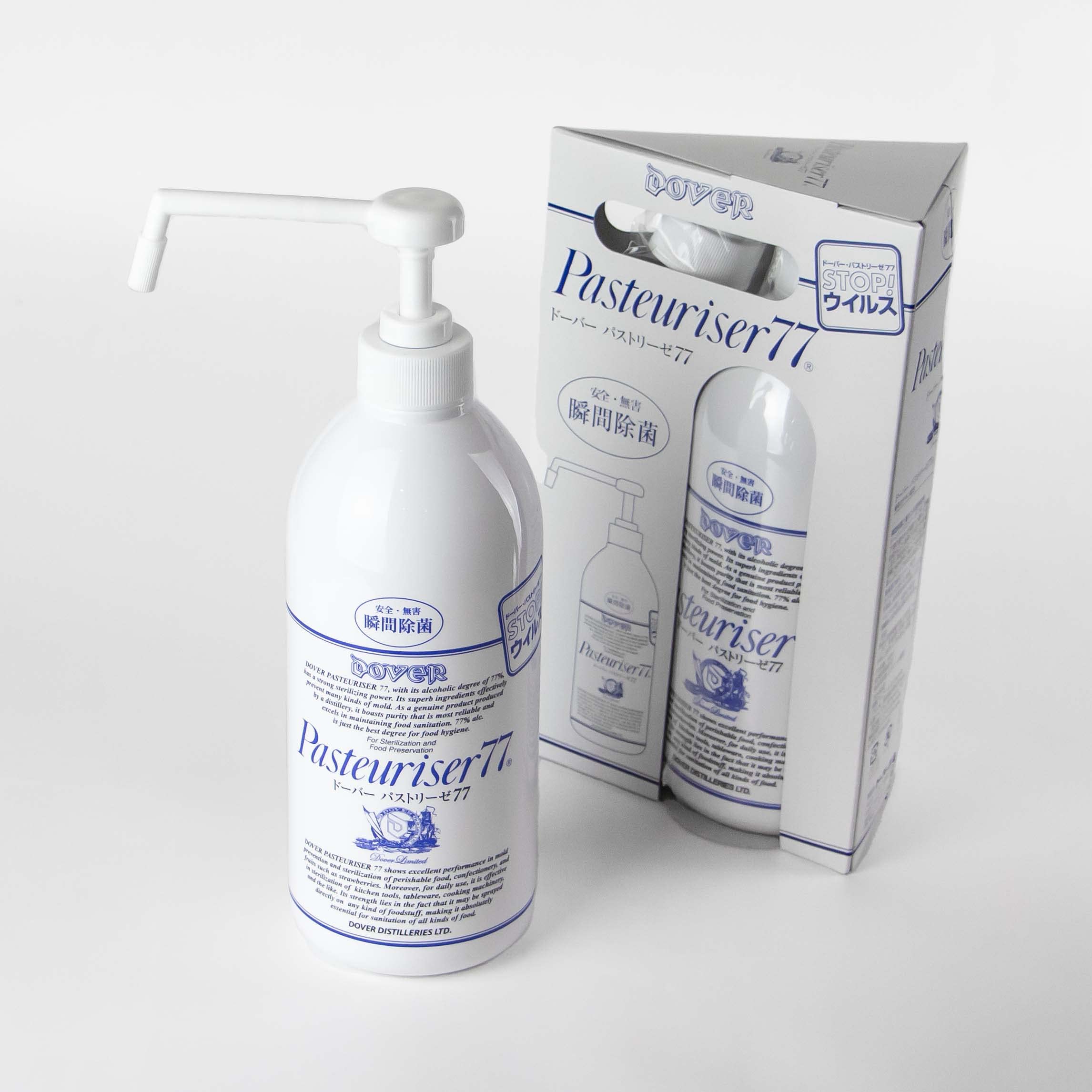 Amazon.co.jp: ドーバー パストリーゼ77 800ml ポンプボトル