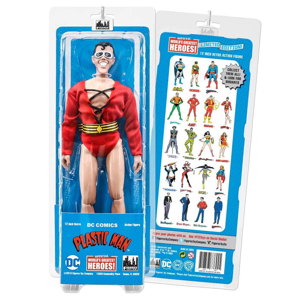 Amazon.co.jp: 12インチレトロDCコミックスアクションフィギュア