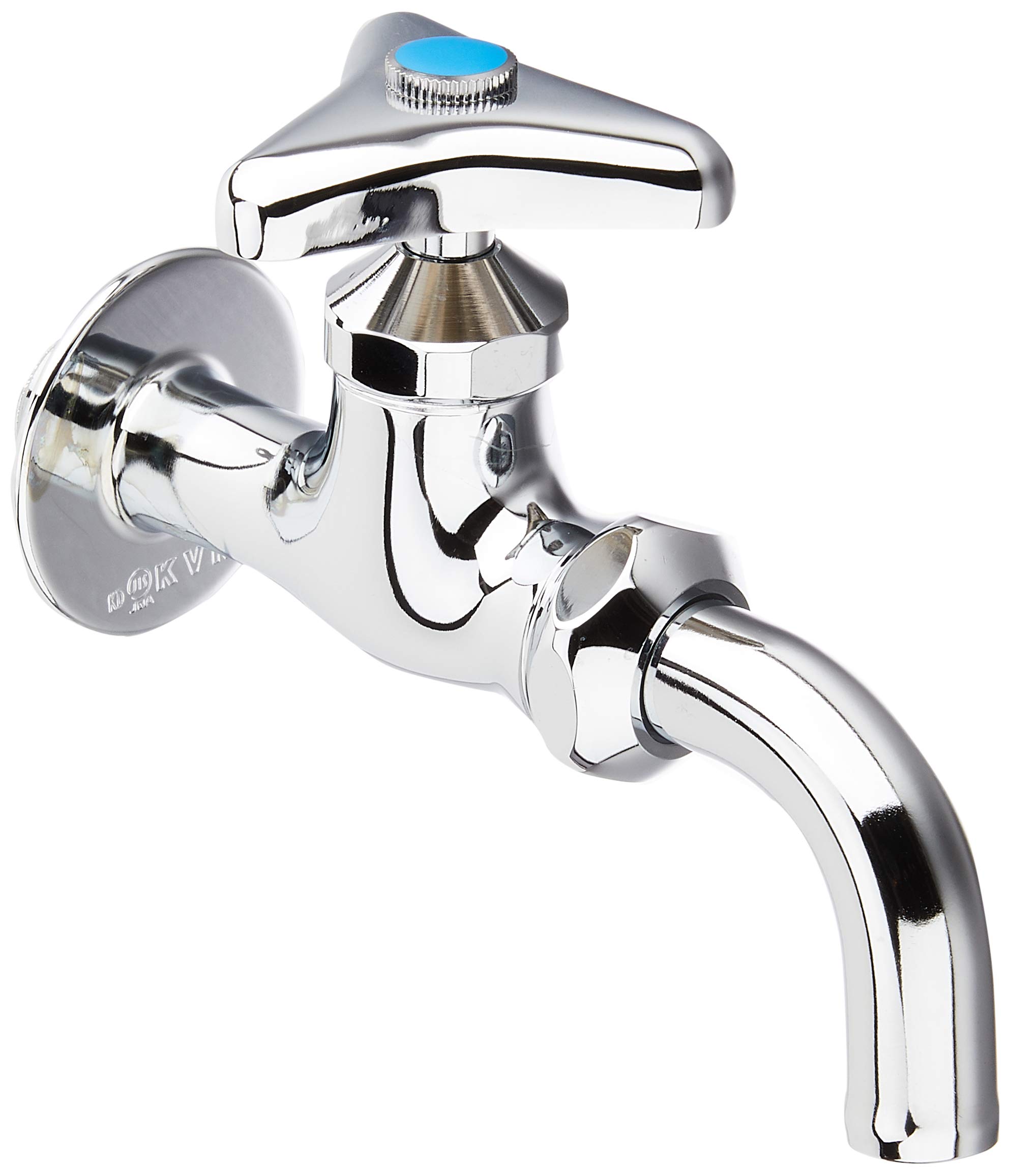 K11 回転式水栓 青ビス付 万能ホーム水栓 40個 KVK 送り座付吐水口回転