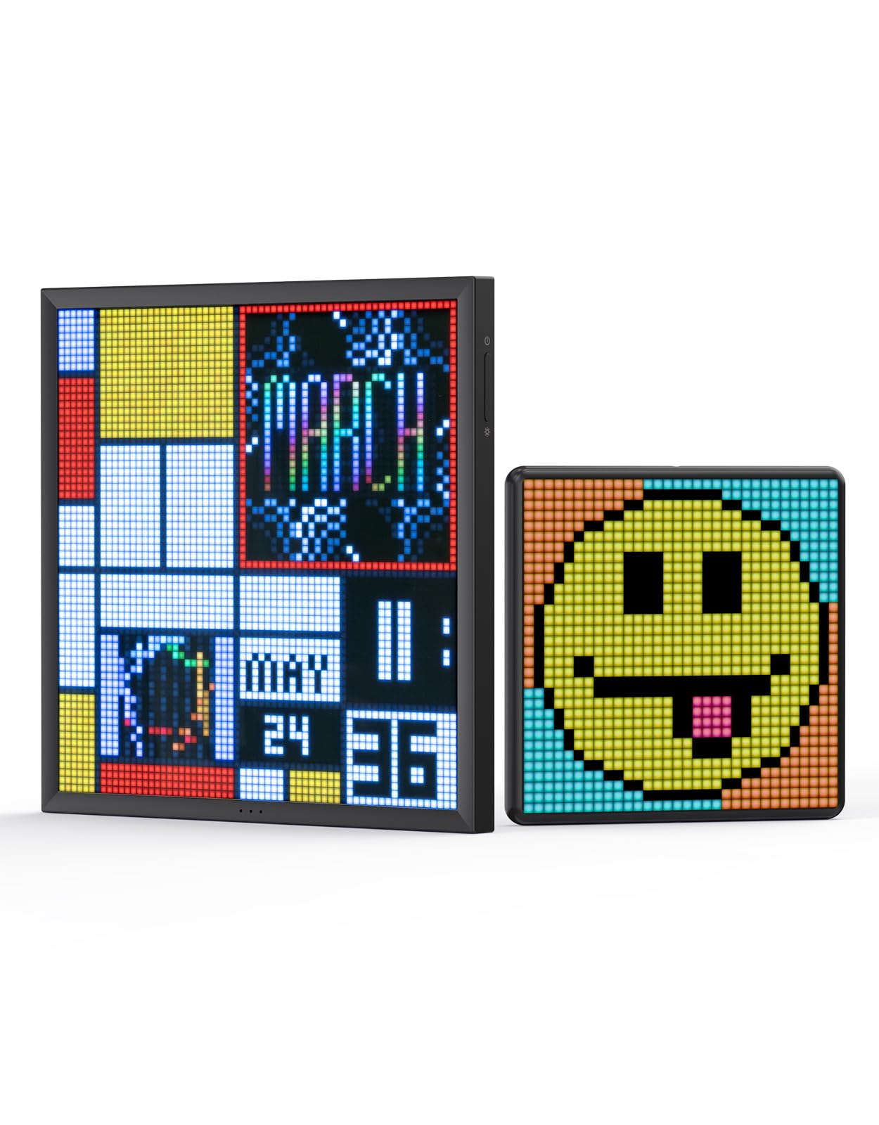 Amazon.com : Divoom Pixoo-64+Pixoo-Max, WiFi Pixel Cloud Digital