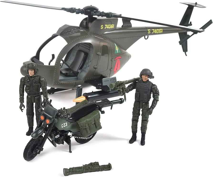 Elite Force Army Strike MH-6 Spec Ops Little Bird Vehicle with